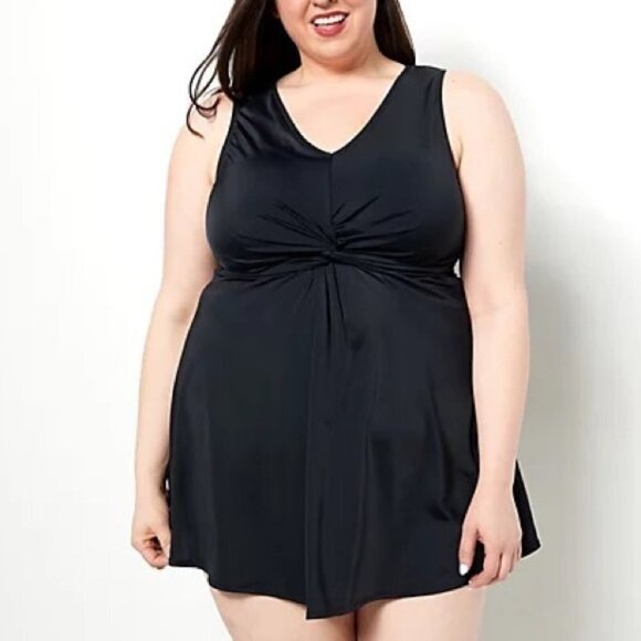 AmberNoon Other - AmberNoon II by Dr. Erum Ilyas UPF50 Detached Brief Swim Dress